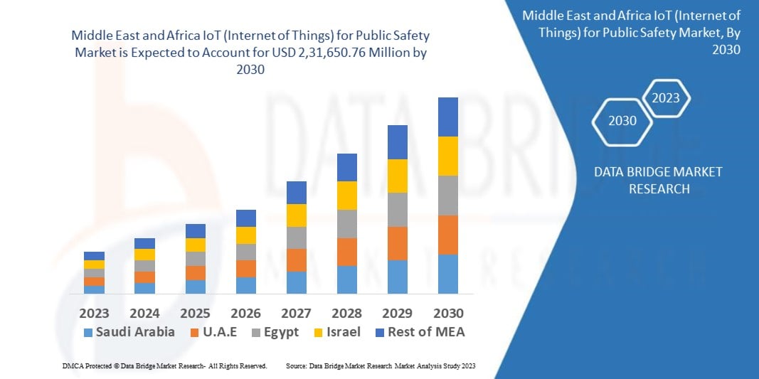 IoT (Internet der Dinge) für den Markt der öffentlichen Sicherheit im Nahen Osten und in Afrika