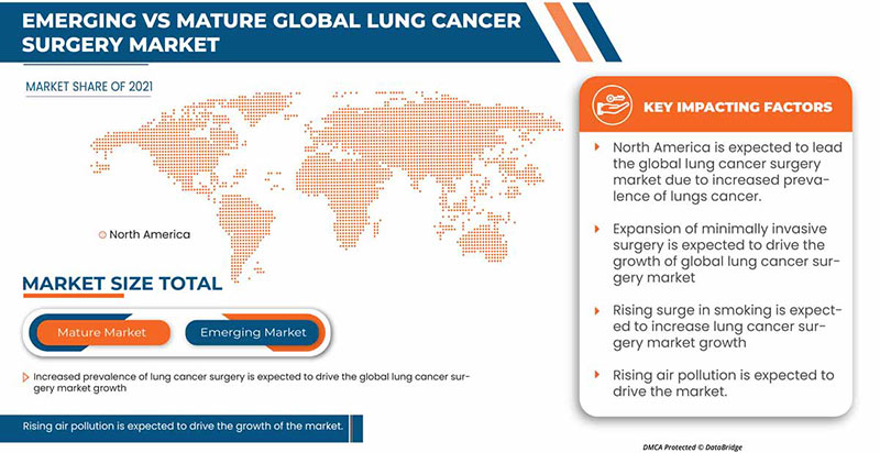 Mercado de cirurgia de cancro do pulmão