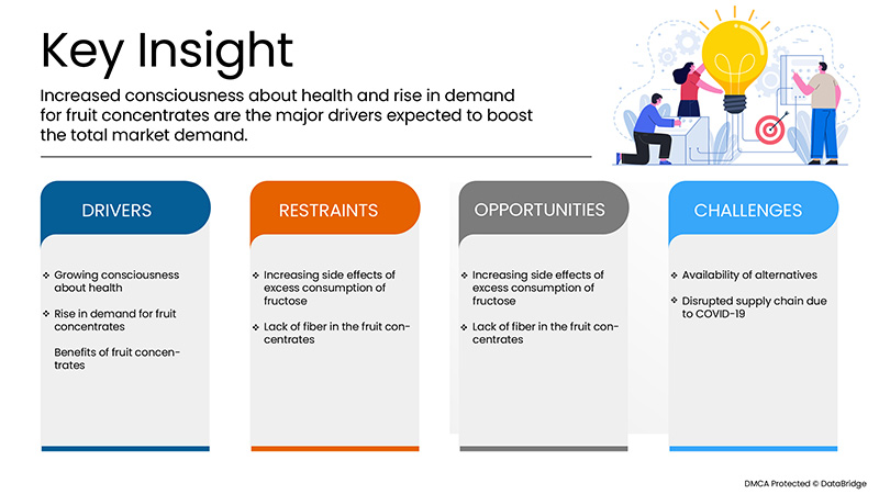 Fruchtkonzentratmarkt in Frankreich