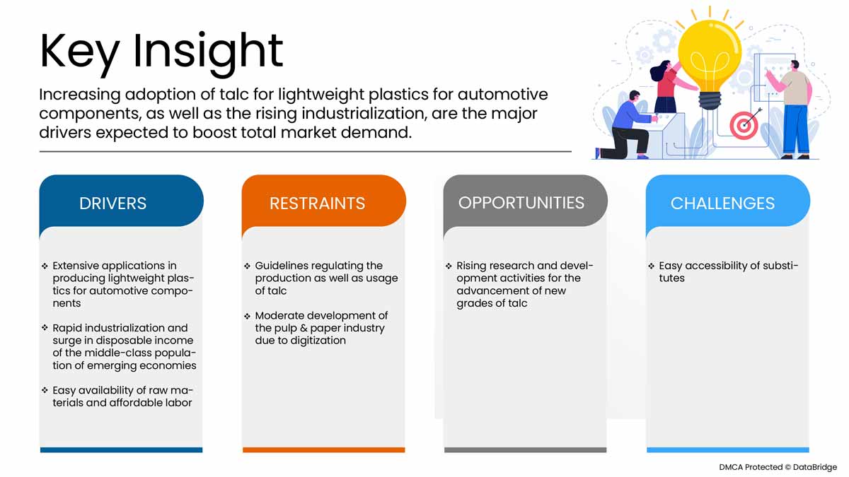 سوق التلك في أوروبا