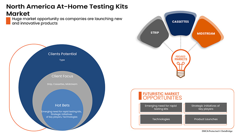 Mercado de kits de prueba para el hogar