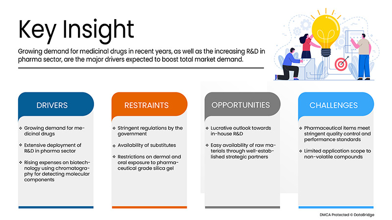 سوق هلام السيليكا الصيدلاني