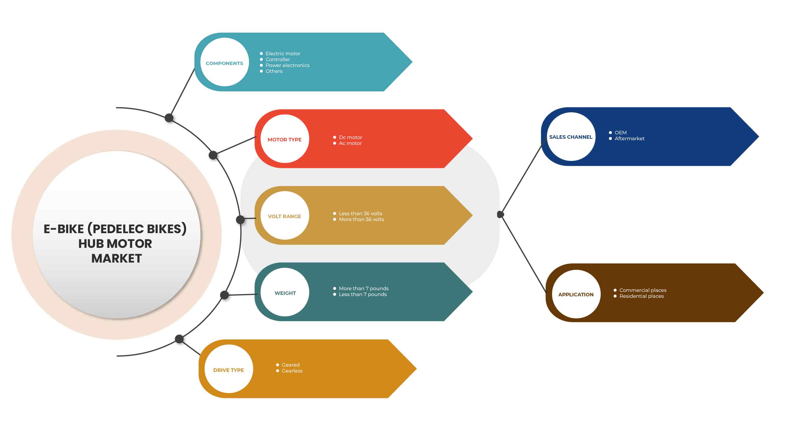 China E-Bike (Pedelec bikes) Hub Motor Market