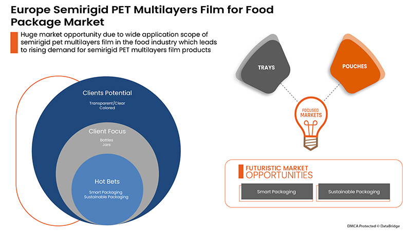 Semirigid PET Multilayers Film for Food Package Market