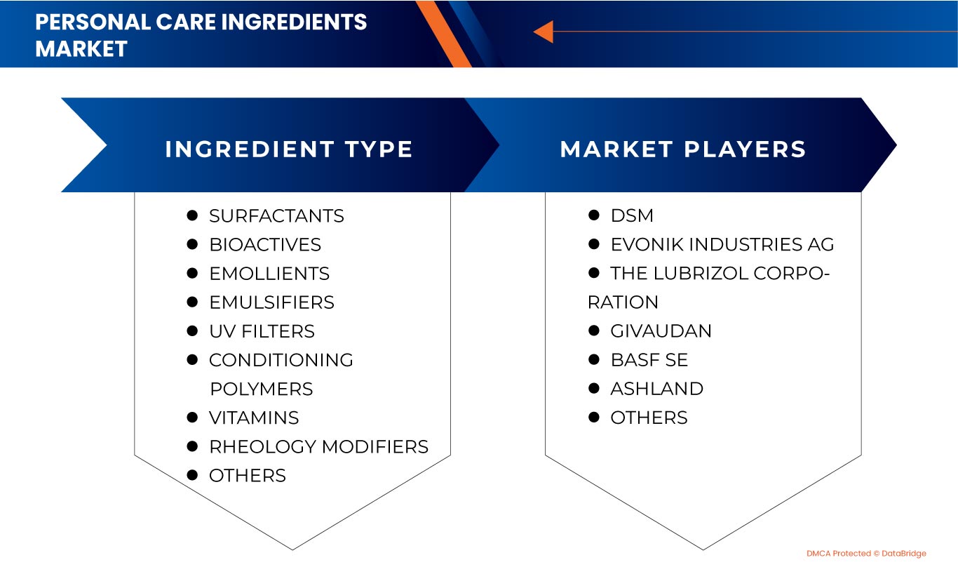 Personal Care Ingredients Market
