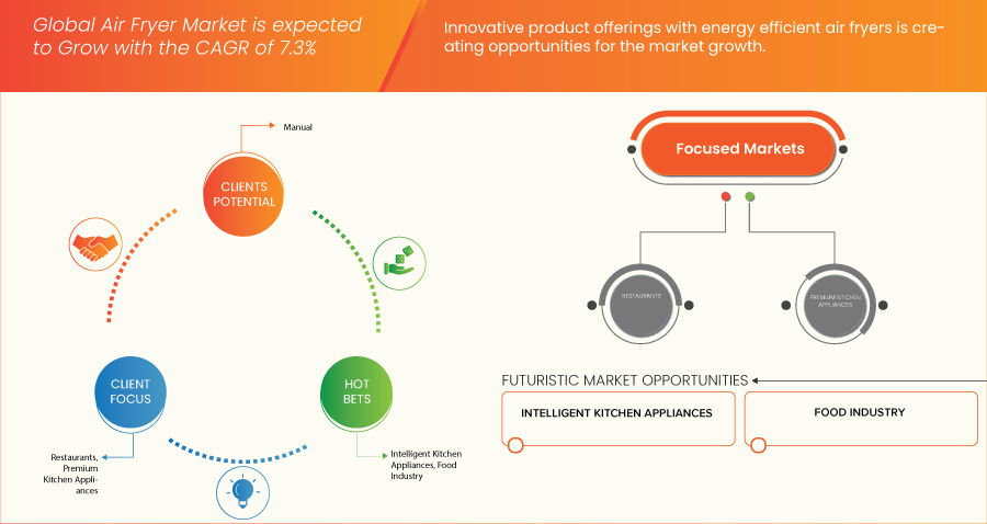 Secteur des friteuses à air