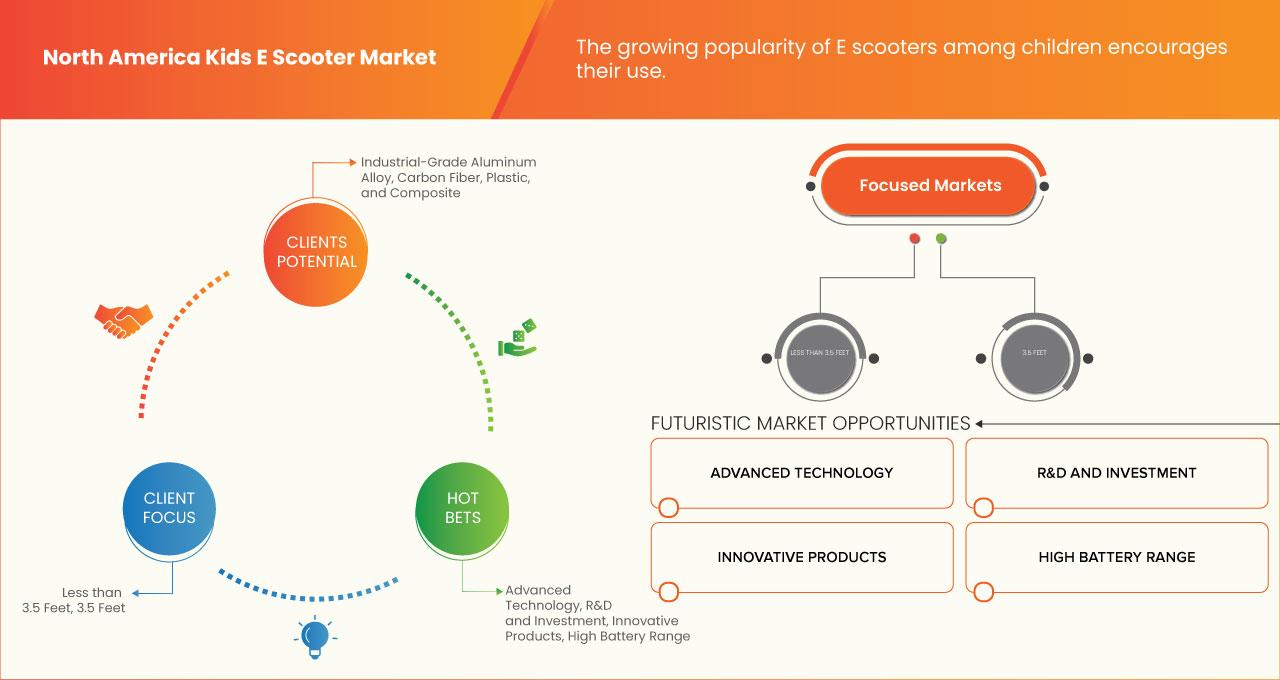 Marché nord-américain des trottinettes électriques pour enfants