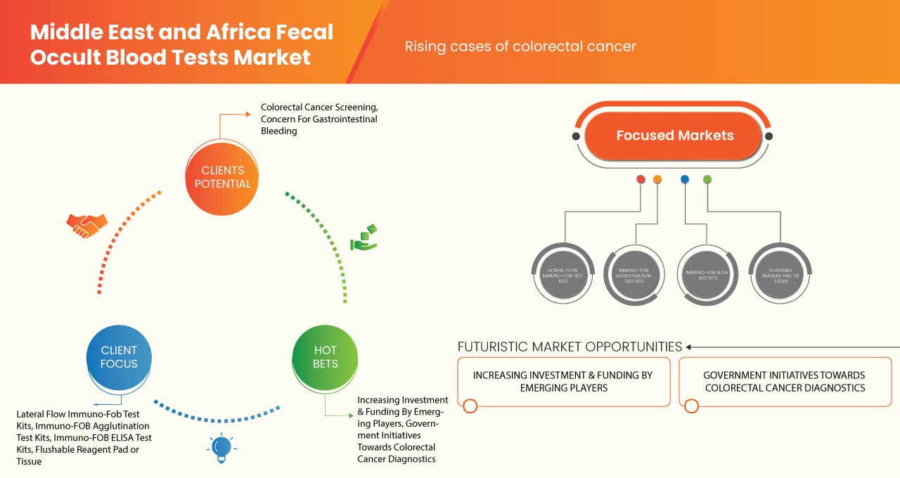 Markt für Tests auf verborgenes Blut im Stuhl im Nahen Osten und Afrika