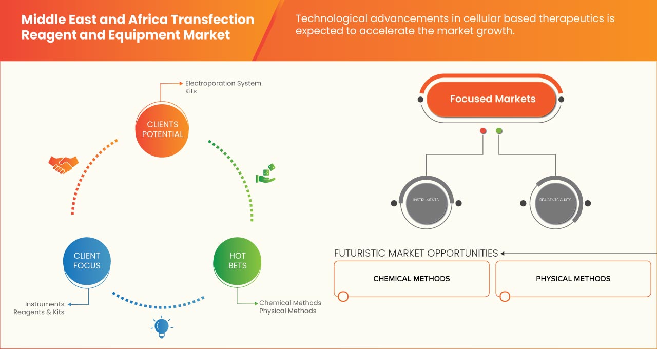 Mercado de reactivos y equipos de transfección en Oriente Medio y África
