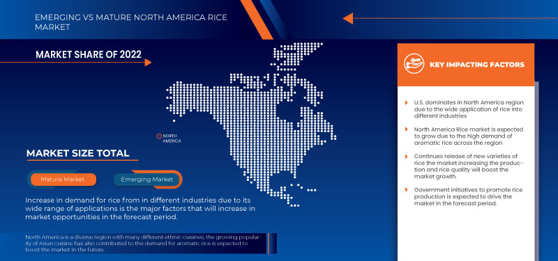 Marché du riz en Amérique du Nord