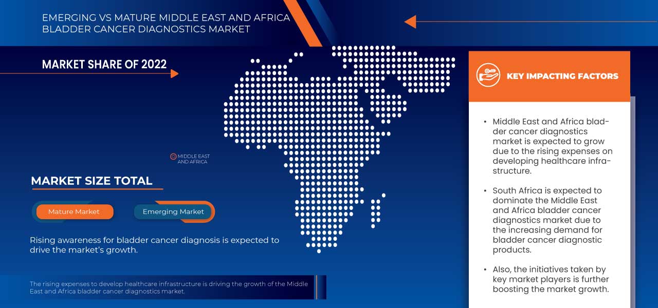 Mercado de diagnóstico del cáncer de vejiga en Oriente Medio y África