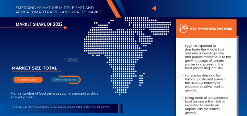 Middle East and Africa Tomato Pastes and Purees Market