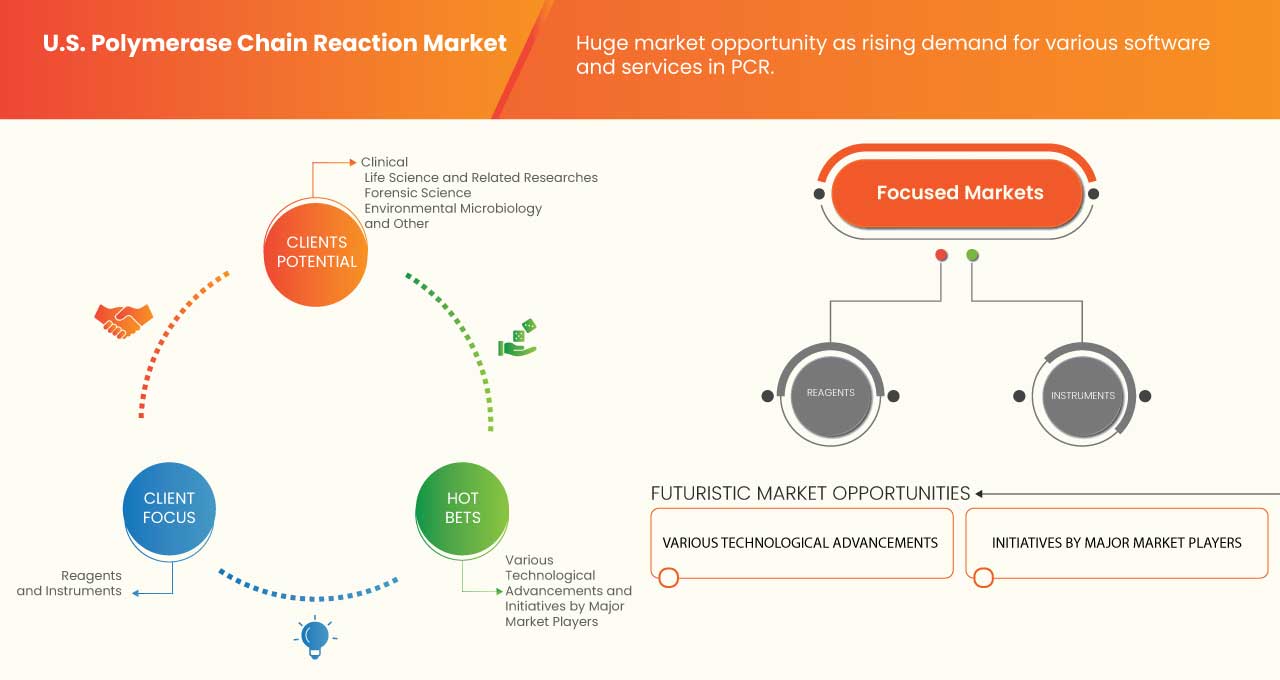 سوق تفاعل البوليميراز المتسلسل في الولايات المتحدة