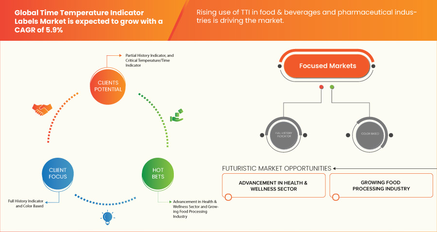 ملصقات مؤشر درجة الحرارة والوقت في السوق
