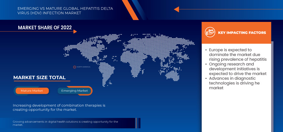 Mercado de infeção pelo vírus da hepatite delta (VHD)
