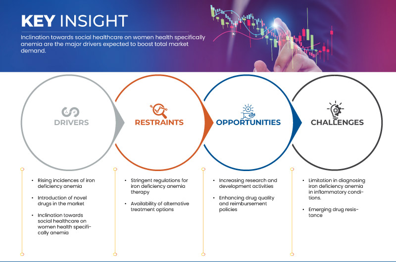 철분 결핍성 빈혈 치료 시장