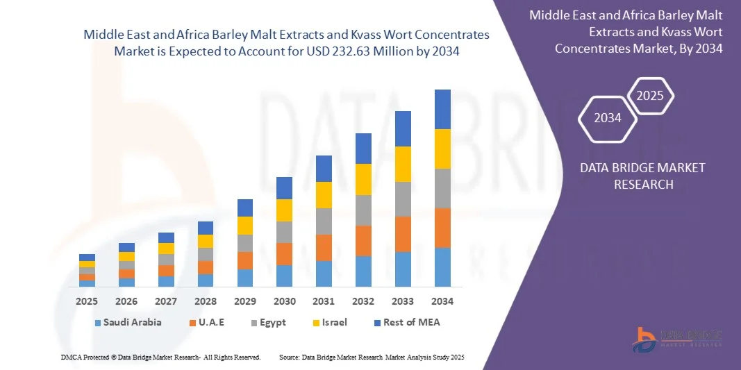 Middle East and Africa Barley Malt Extracts and Kvass Wort Concentrates Market