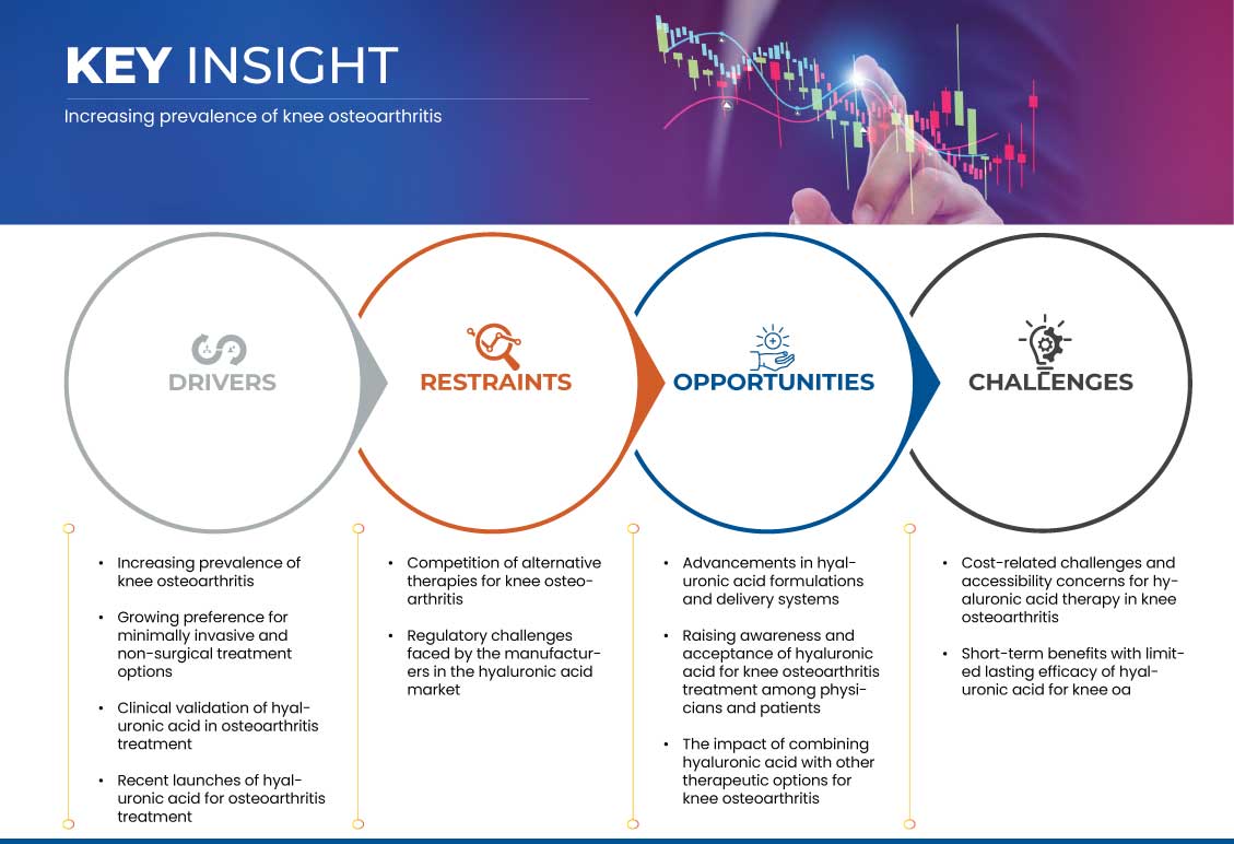Hyaluronic Acid Market for Knee Osteoarthritis Treatment Market