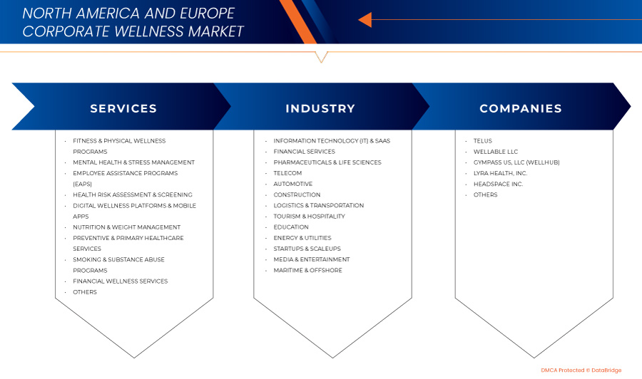 北美和歐洲企業健康市場