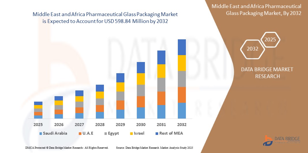 Mercado de envases de vidrio farmacéutico en Oriente Medio y África