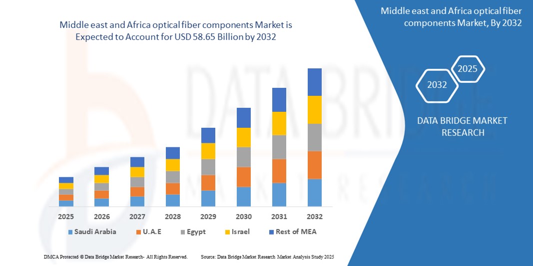 Mercado Z de componentes de fibra óptica de Oriente Medio y África