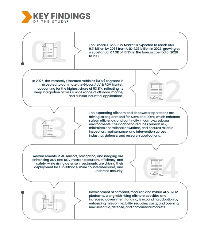 AUV and ROV Market