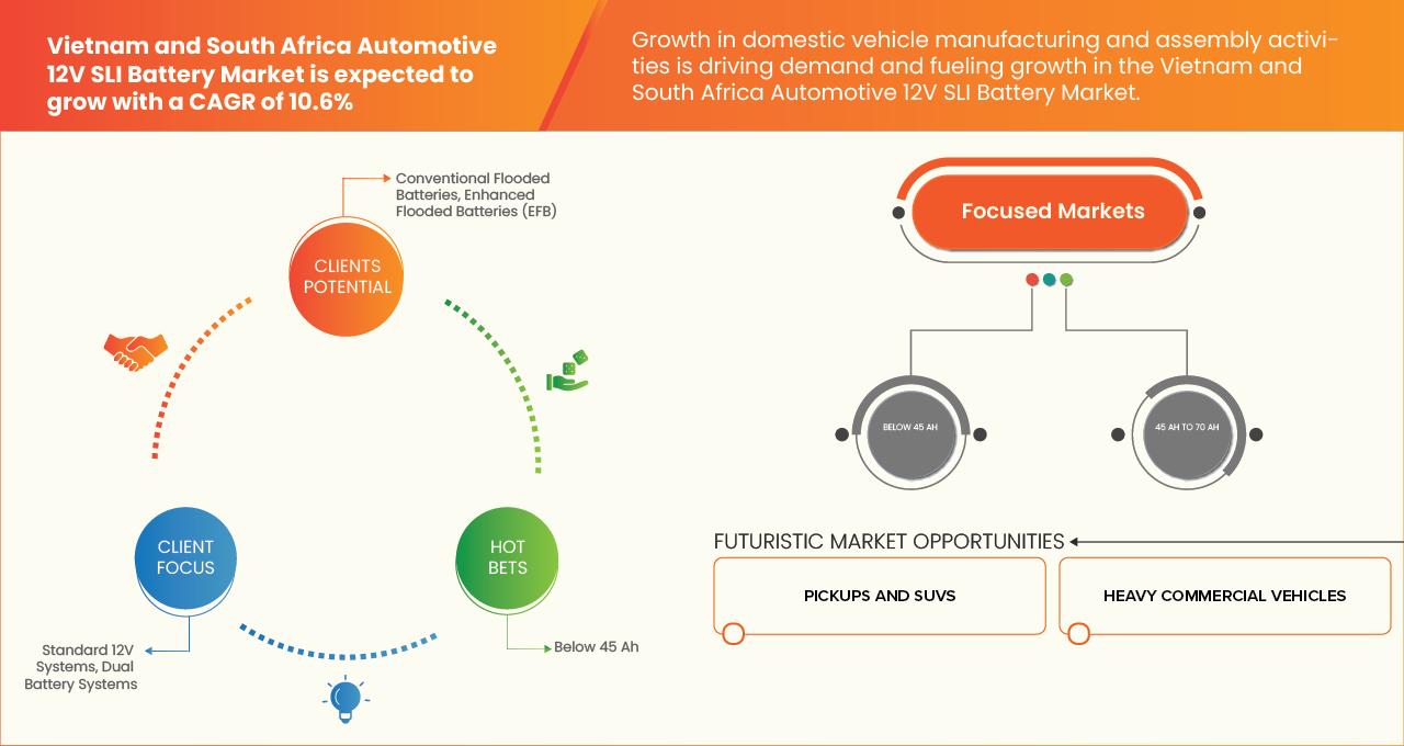 Vietnam and South Africa Automotive 12V SLI Battery Market
