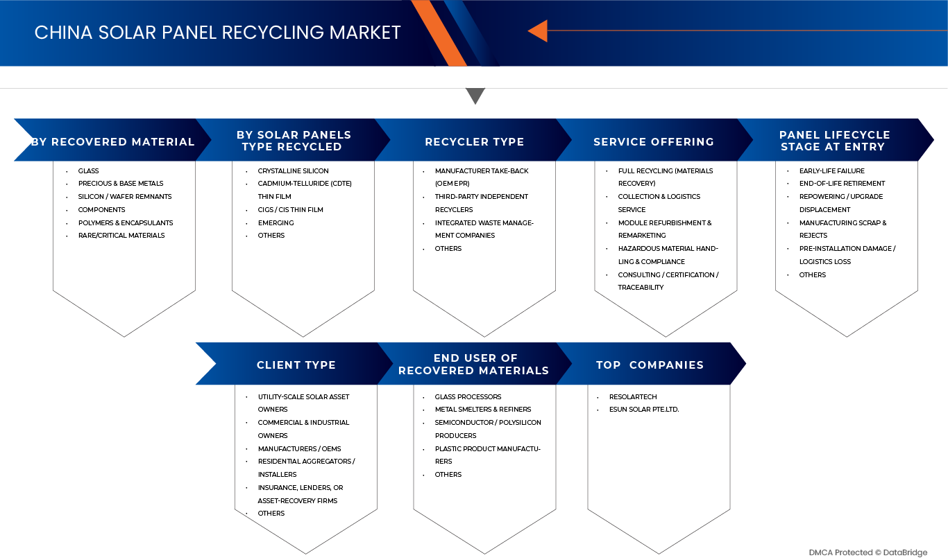 China Solar Panel Recycling Market